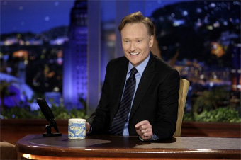 Conan O'Brien takes over The Tonight Show