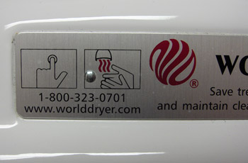 Hand Dryer Instructions